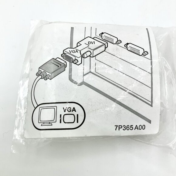 Dell DP/N 0J8461 DVI VGA Video Adapter Converters CN-0J8461-25960-37A-0H65 - NEW - Picture 2 of 6